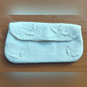 Vintage Beaded Evening Clutch Purse
